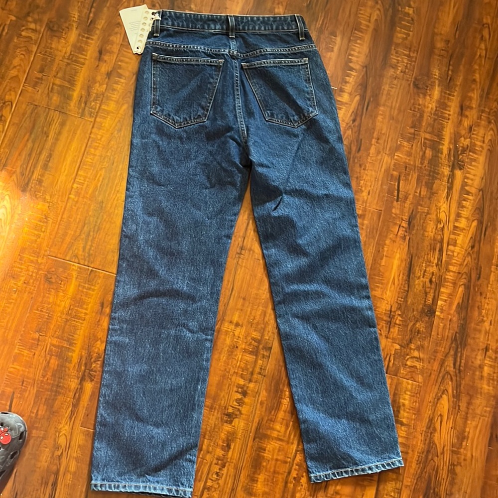 khaite blue jeans